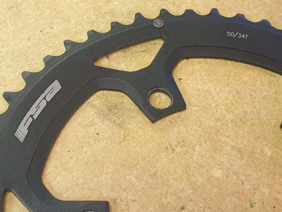 FSA PRO (50t) Alloy Chain Ring 10/11s Gossamer Omega Tempo Chainring 110mm NEW - Image 3 of 4
