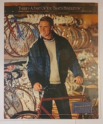 Vintage 1980s PENDLETON PDX Mountain Bike Large Format