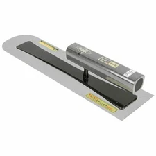 Kincho oval point Trowel 0.3mm 360mm Black Handle Plasterer Japan 