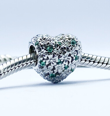 Glücksklee Anhänger Liebe Herz Kleeblatt Good Luck Echt 925 Sterling Silber  