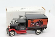 ERTL SCALE MODELS YAMAHA MOTORCYCLES FREIGHT TRUCK BANK IN BOX 