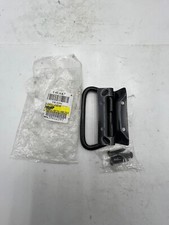 Monroe PMP Folding Pull Handle Steel Black Polished Zinc 1-3/16" Center PH-0286