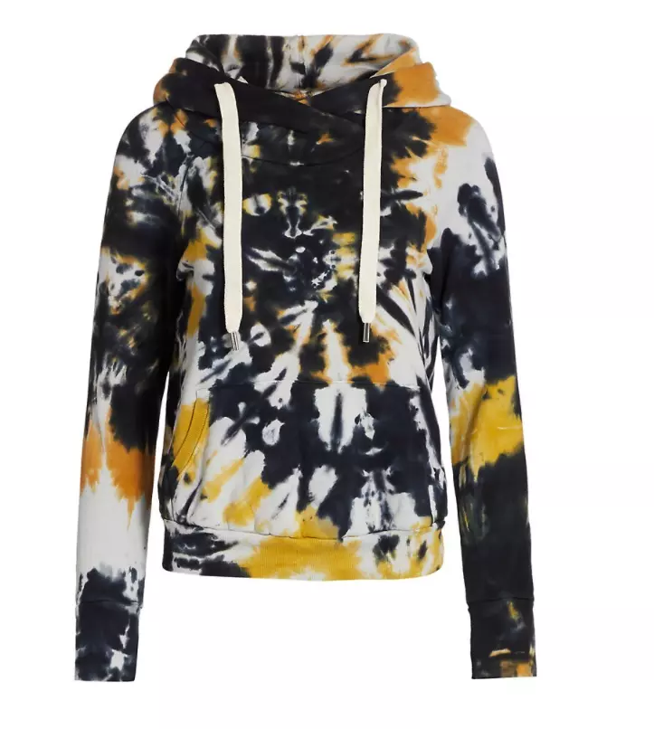 NSF Lisse Tie Dye Hoodie COLOR Black Gold Tie Dye Size Small SOLD OUT 295