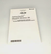 VINTAGE NEW SEALED GETTING STARTED MICROSOFT WINDOWS 98 MANUAL ONLY RM4-B14