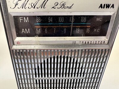 昭和レトロ アイワAIWA STEREO FM・AM CR-2 昭和レトロ アイワAIWA