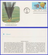 USA3 #2034 U/A FLEETWOOD 2 FDC   Balloons