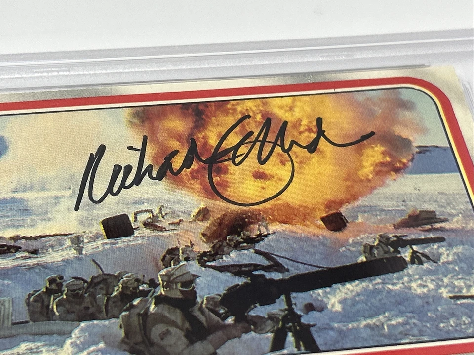 1980 OPC Star Wars Empire Strikes Back #41 Richard Edlund Signed Auto PSA DNA - Image 2 of 3