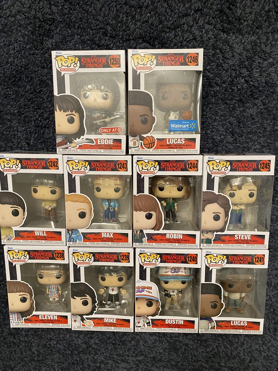Stranger Things Funko Pop Season 4 lot (1238 through 1246 +