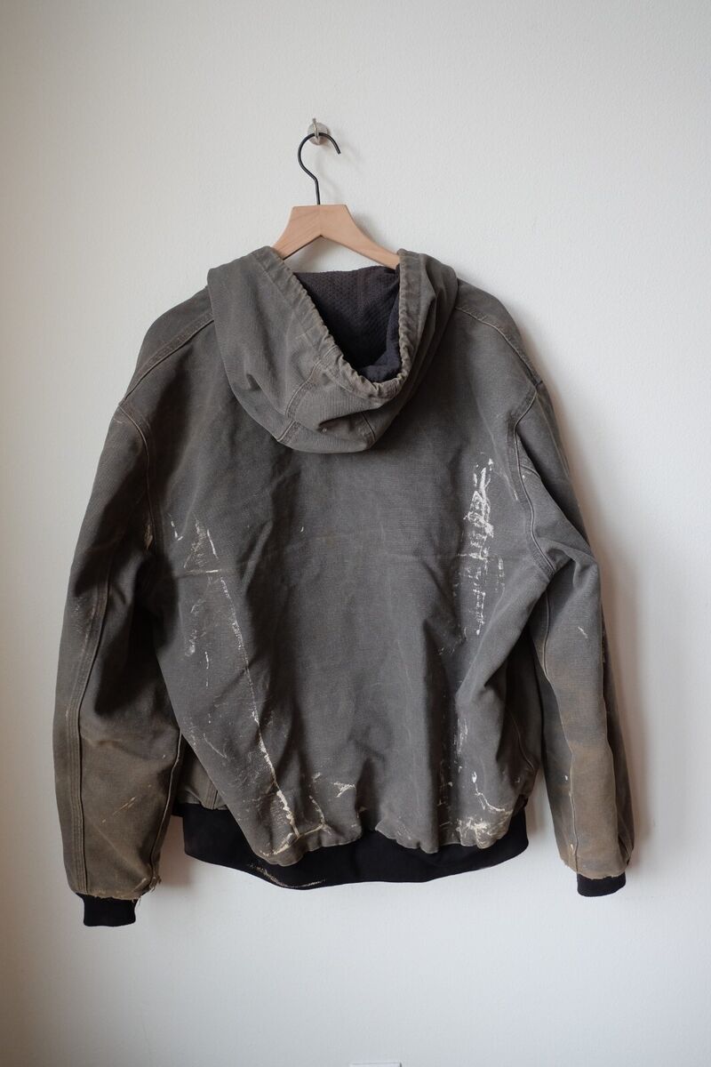DISTRESSED Carhartt J130 GVL Mesh Lined Sandstone Active Jac DISTRESSED Carhartt J130 GVL Mesh Lined Sandstone Active Jac