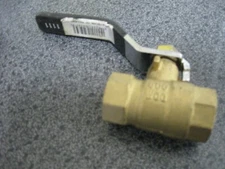 NEW SMITH COOPER 1/2" BRASS BALL VALVE (PN 1728145/46)