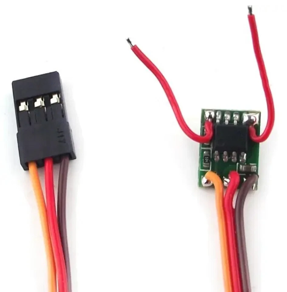 Micro Brushed Motor Regler 1A 5V ESC Drehzahlregler Micro RC Auto Buggys - Bild 2 von 3