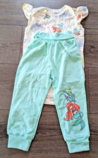 Disney 3 Piece Set Bodysuit and Joggers Disney Princesses Print - 24 Months/2Yrs