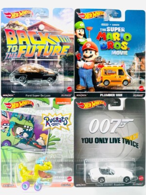 Hot Wheels RetroEntertainment Super Mario Bro. P Set Diecast Car Model Toy 1/64