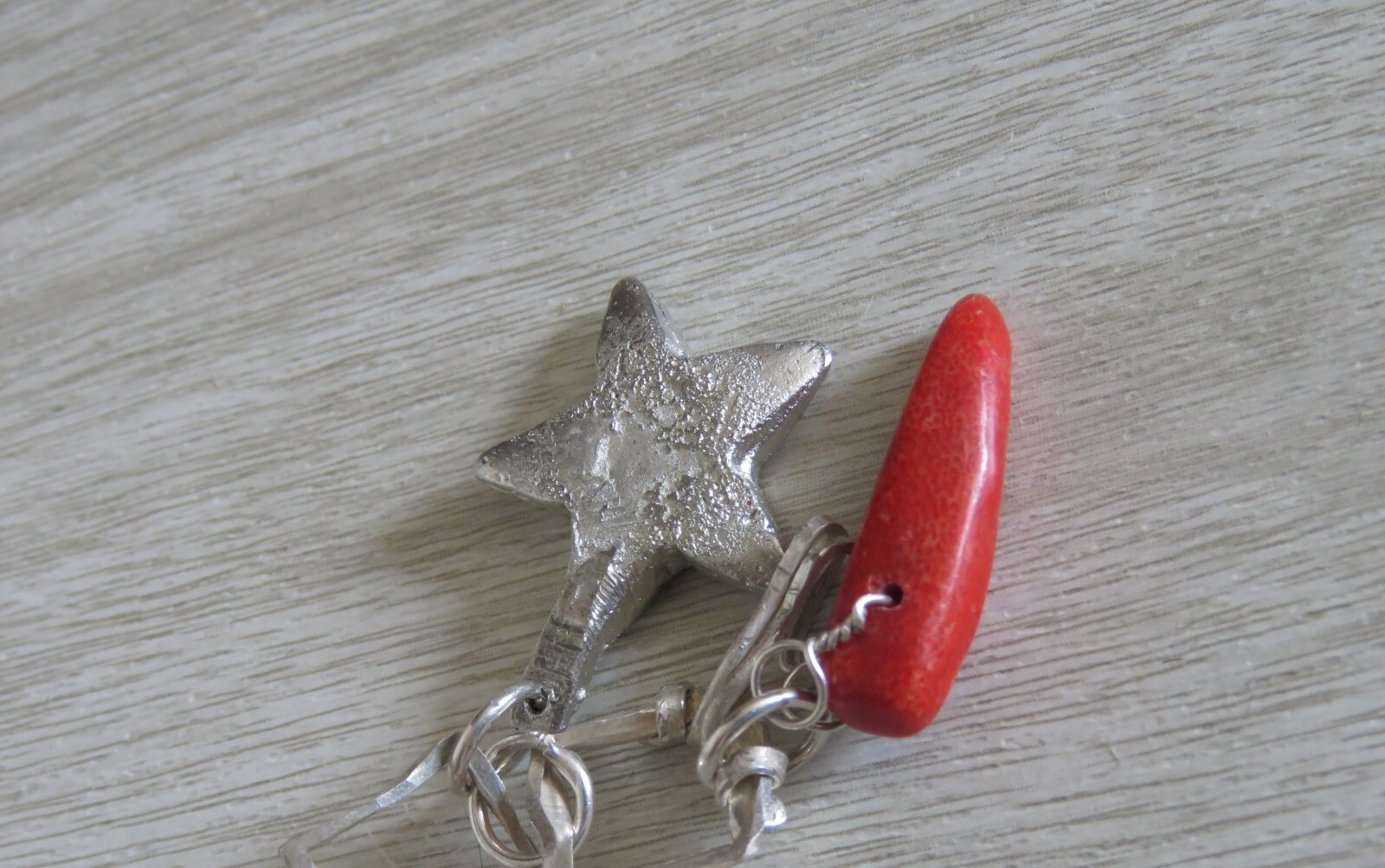 Handmade Wire Infinity Celestial Moon Star Dangle… - image 13