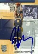 Al Harrington autographed Basketball Card (Pacers) 2003 Fleer Hot Shots #43