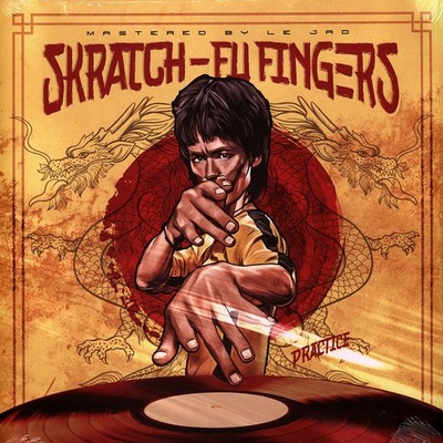 DJ T-Kut - Scratch Fu-Fingers Practice Black Vinyl Edition (2023 - EU)