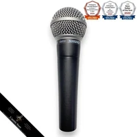 SHURE SM58-LCE SM58LCE LC Dynamic Wired Vocal Microphone No on/off Switch Used