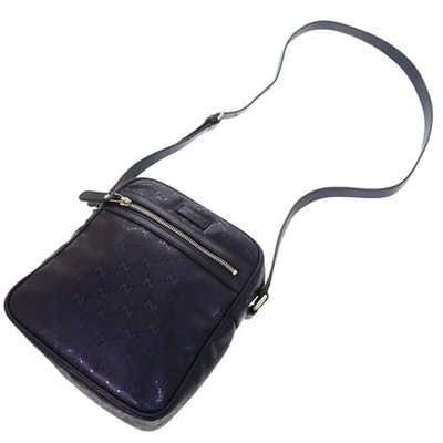 AUTHENTIC GUCCI 233268 497717 Shoulder Bag GG Imprime Crossbody