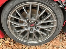 Used Wheel fits: 2017 Subaru Wrx 18x8-1/2 alloy STi 20 spoke Enkei manufacturer