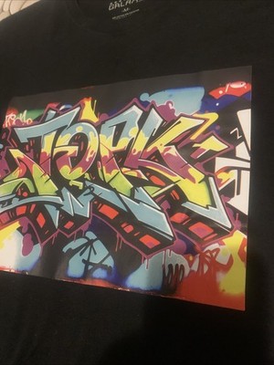 graffiti shirt WILDSTYLE Burner By Topik Drug Crew
