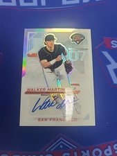 2025 Panini Prospect Edition Walker Martin SILVER HOLO  RC  Auto 🔥🔥🔥