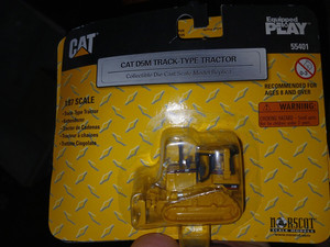 Norscot 1:87 CAT D5M Track-Type Tractor Diecast Yellow/Black 55401