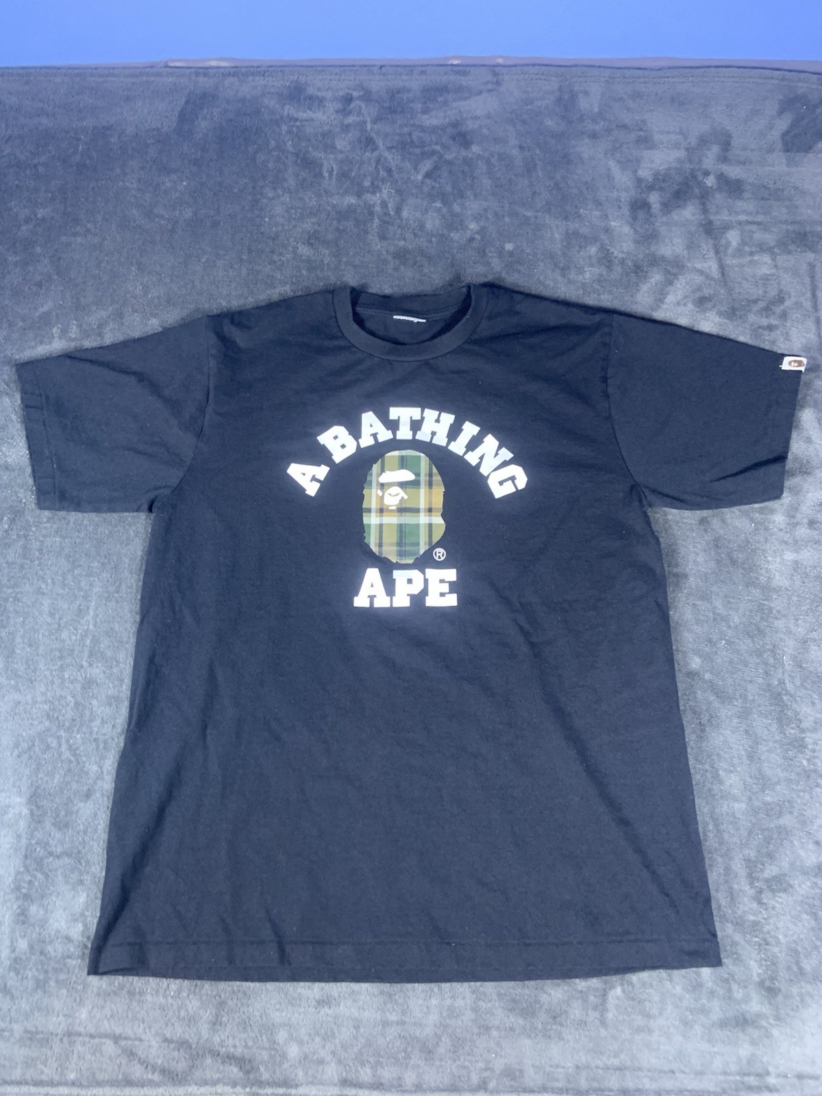 Bape, Vintage A Bathing Ape T-Shirt Black Single Stitched Men’s Size Small