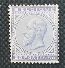 Belgium 1883 Scott #48 Mint