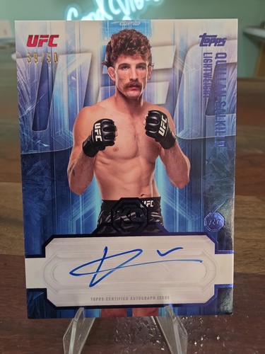 2026 Topps UFC Knockout - Quillan Salkilld #KOA-QSD Gold On Card Auto #\'d /50 SP
