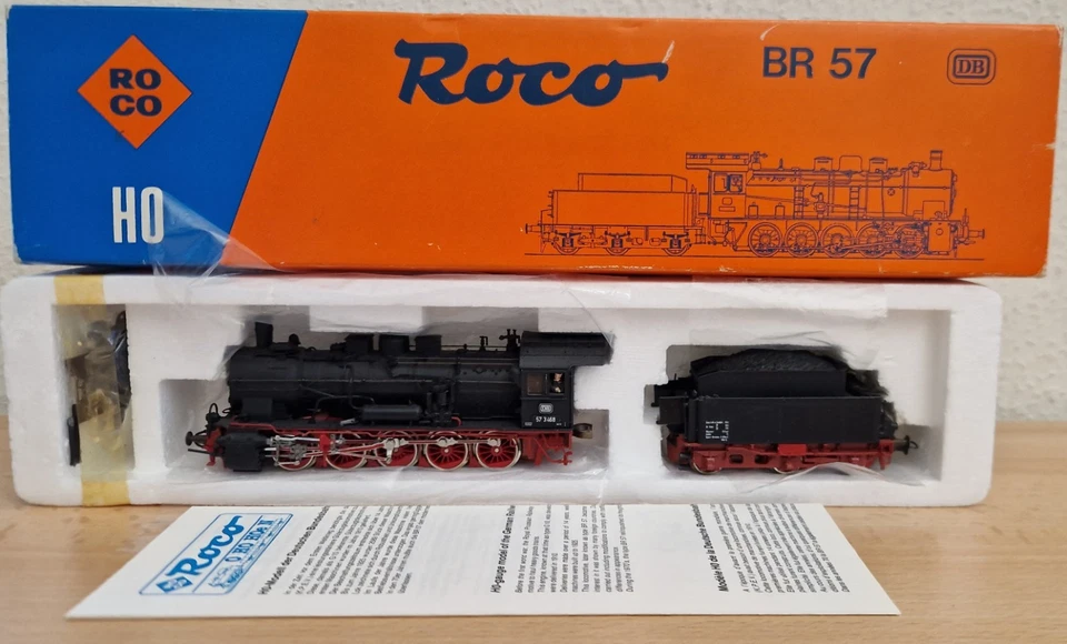 Schlepptender-Dampflok BR 57 der DB von Roco (Art.-Nr.: 04116A)