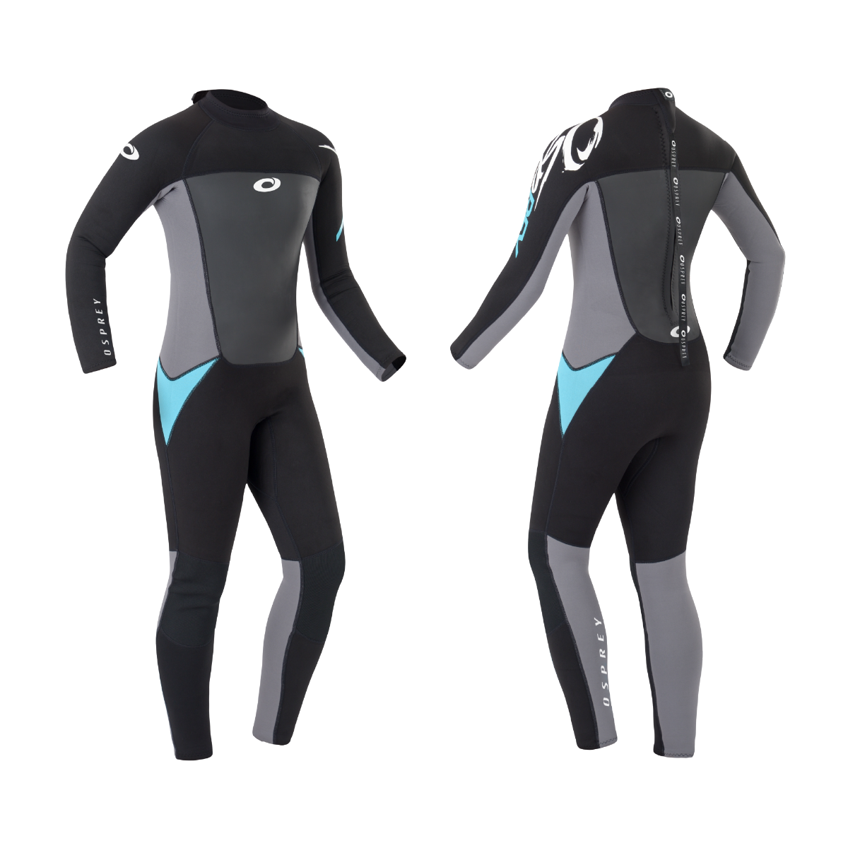 Osprey Womens Origin 3mm Wetsuit | Full Length Summer Neoprene Wetsuit, Black