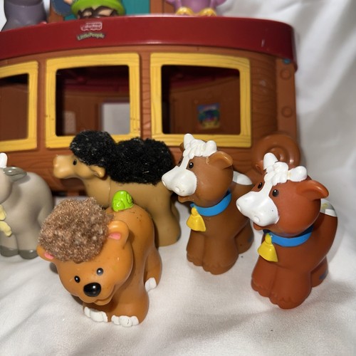 Fisher Price Little People Noah’s Ark w 10 Figures 2005 INCOMPLETE Parts Repair - Picture 3 of 23