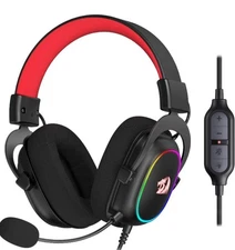 Redragon H510 Zeus X Wired RGB Gaming Headset, Black