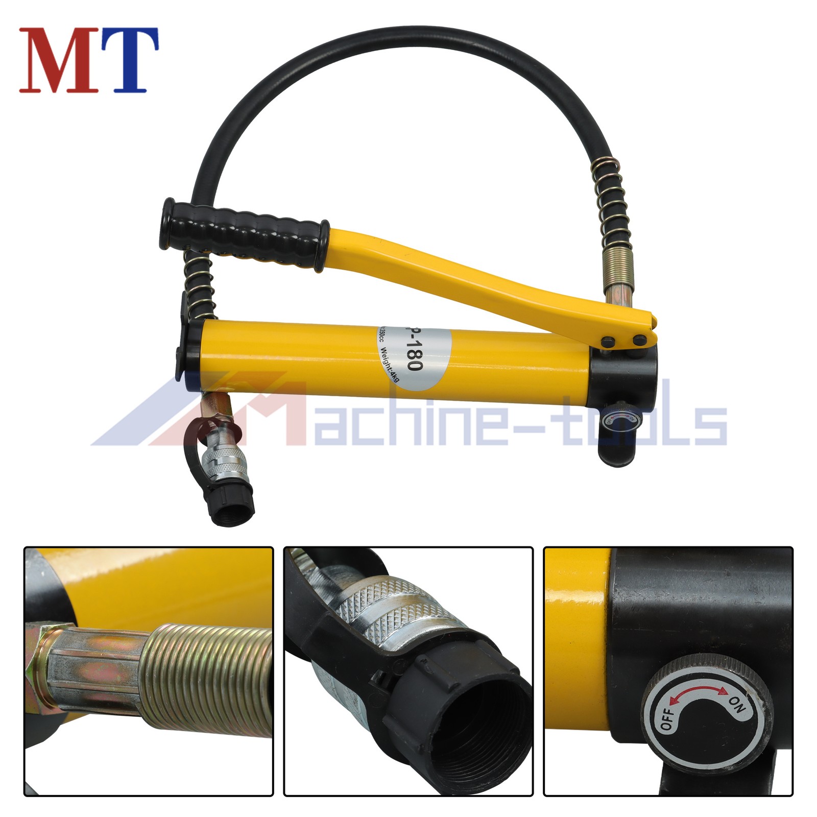 CP-180 Fast Flow Hand Pump 8500 PSI 2-Speed for Hydraulic Systems