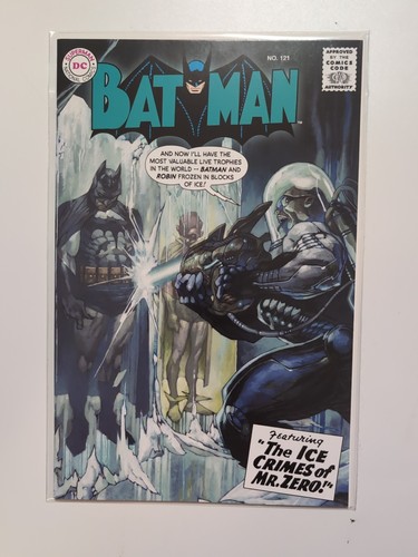 Batman 121 Simone Bianchi Trade Dress 1st Mr Freeze Comictom101 Reprint