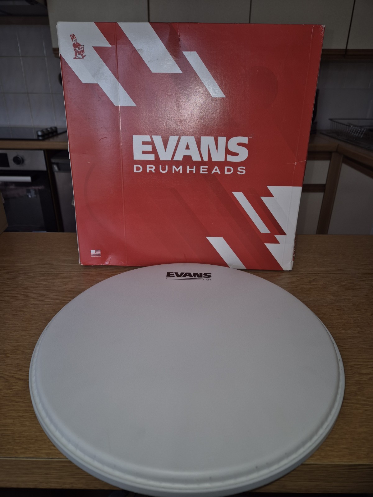 Evans Drum Heads - G1 Coated Tom Drumhead, 12 Inch