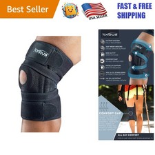 Customizable Knee Brace for ACL/MCL Pain Relief - Meniscus Support - Size Medium
