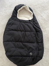 MAXI COSI Baby Car Seat Footmuff “Twillic Black”. Exc Condition