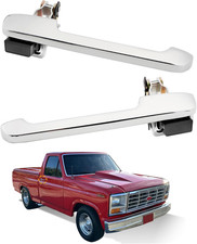 Metal Exterior Door Handles Compatible With 1980-1996 Ford F-100 F-150 F-250 F- Metal Exterior Door Handles Compatible With 1980-1996 Ford F-100 F-150 F-250 F-