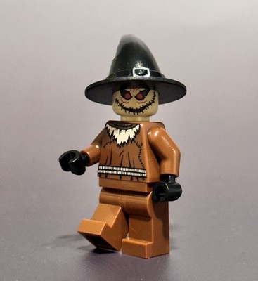 Lego Scarecrow Minifigure (bat016, 2006) - UV Printed Design