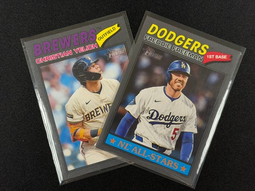 2026 Topps Heritage • Dark Gray Base Card #1–400 • YOU PICK • NM/M