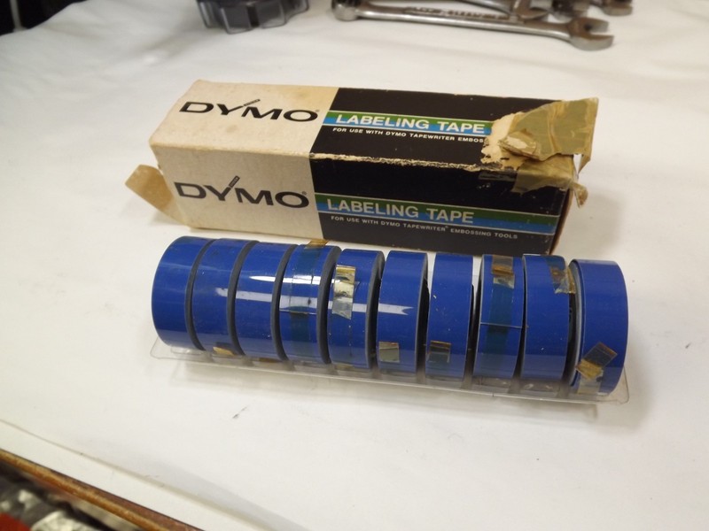 Dymo Labeling Tape Vintage 1/2" x 144" Blue 158-06