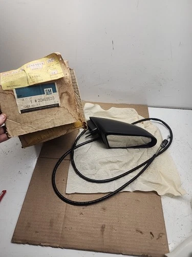 NOS OEM GM RH Remote Door Mirror 1985 1986 1987 85 86 87 88 89 90 Olds 98 88 80s