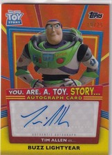 2025 Toy Story 30th Tim Allen Buzz Lightyear You are a Toy Story Autograph 19/25