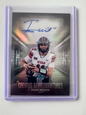 2025 Bowman Chrome U - Isaac Wilson Campus Star Signatures Auto - CSS-IW