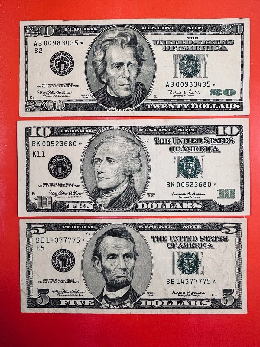 【中古】 銀行（’96年度版） Circulated 1996 US Federal Reserve Small Notes for sale | eBay