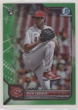 2022 Bowman Chrome Green Refractor 78/99 Nick Lodolo #27 09an