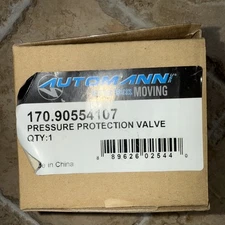 170.90554107 AUTOMANN PRESSURE PROTECTION VALVE. NEW. Free Shipping