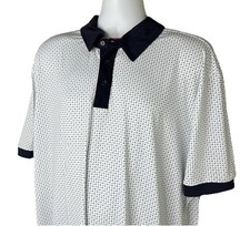 Kenneth Cole Men's 2XL Golf Polo Shirt Wicking UPF 50+ Stretch NWT $79