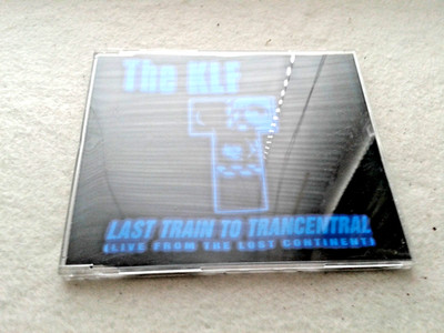 Maxi CD KLF -Last train to Trancentral - Live from the Lost Continent - 1991 TOP